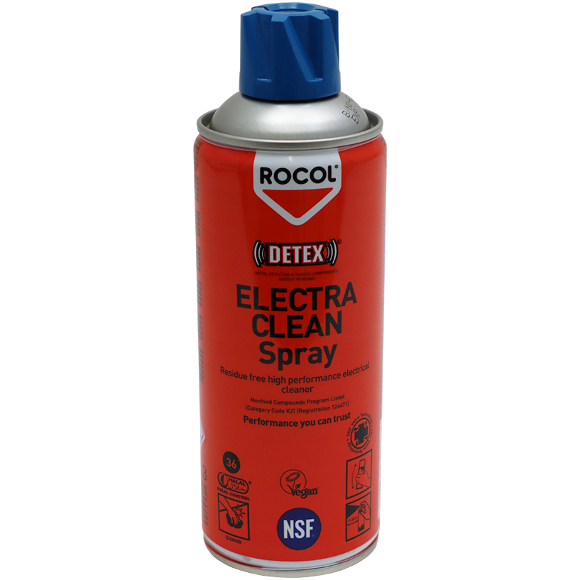"ELEC CONTACT CLEANER  FG 300ML ROCOL - FOOD GRADE (ELECTRA CLEAN)"