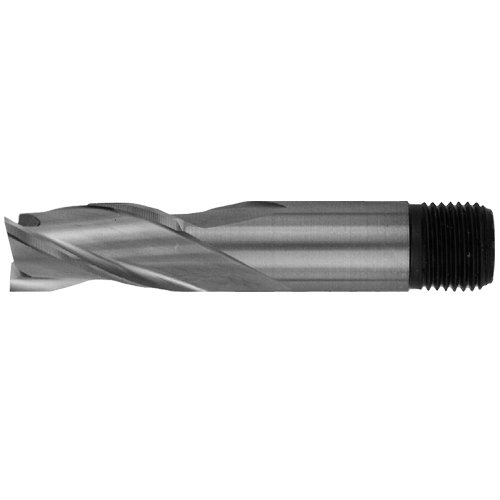 "END MILL HSS 3FL Co8  15.0MM SOM - DWS - 3 FLUTE THREADED SHANK"