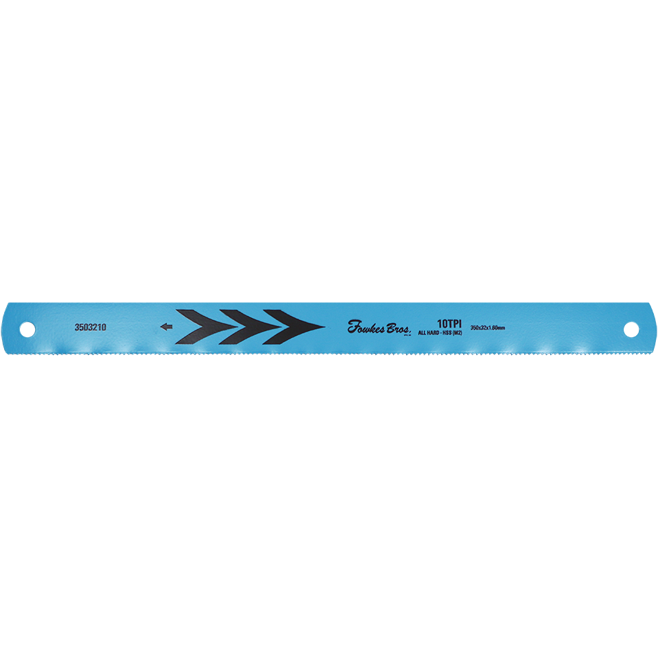 "BL POWER SAW 350 X 32MM    10TPI - POWER HACKSAW BLADE 350 X 32 X 1.60"