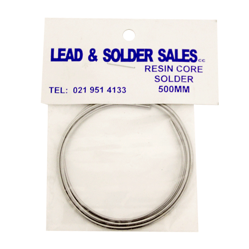 "SOLDER RESIN CORE 500MM (HOME PACK) - 40T2 RESIN CORE HOUSEHOLD PACK"