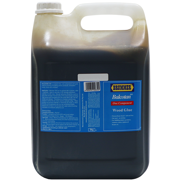 "GLUE WOOD 5KG BALCOTAN 100 - ENHANCED PU WOOD GLUE"