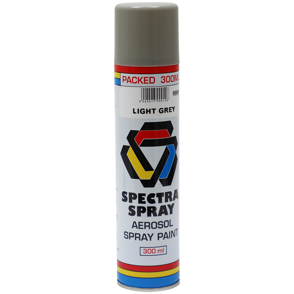 "SPRAY PAINT SILVER SUPER 300ML SPEC - LEAD FREE - METALLIC"