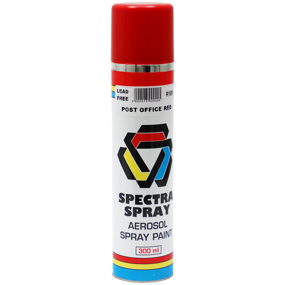 SPRAY PAINT RED POST OFFICE 300ML SPEC - DWS - LEAD FREE | Fowkes Bros