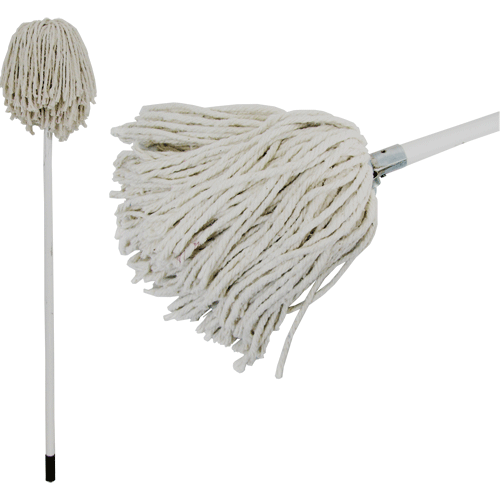 "MOP HOUSEHOLD METAL HANDLE 365G (W4 ) - COMPLETE MOP WITH METAL SOCKET"