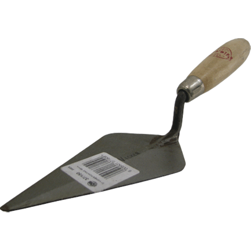 "TROWEL POINTING 150MM WOOD HDL  VIC - DWS - POINTED TIP WITH WOODEN HANDLE"