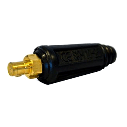 "WELD PLUG MALE DINSE SMALL 10-25 - ACCESSORY FOR DC INVERTER ARC"