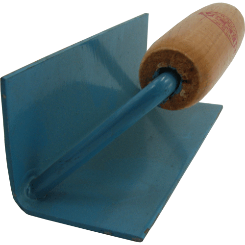 "TROWEL CORNER INSIDE COVE  150MM VIC - DWS - WOODEN HANDLE"