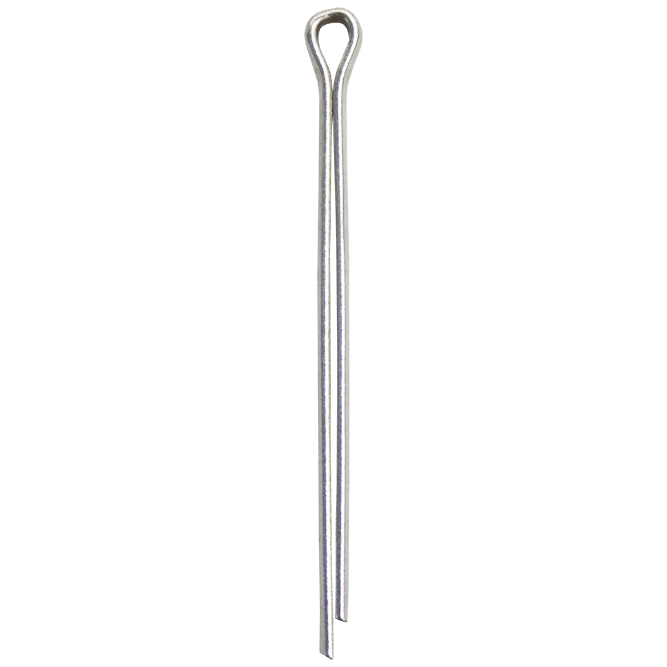 "SPLIT PIN M\/S Z\/P   2   X  40MM - MILD STEEL (ZINC PLATED)"
