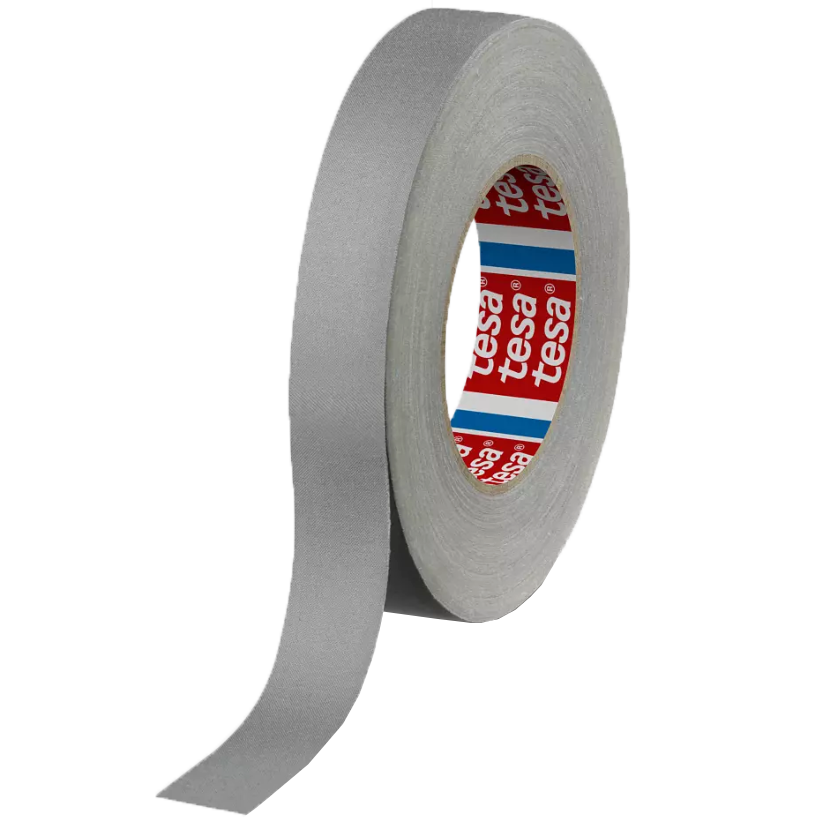 TESA CLOTH TAPE 50MMX50M UNCOAT GREY CONFORMABLE GREY Fowkes Bros