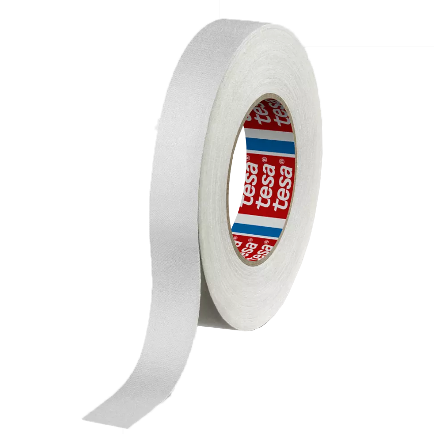 "TESA CLOTH TAPE 50MMX50M UNCOAT WHT - CONFORMABLE WHITE"