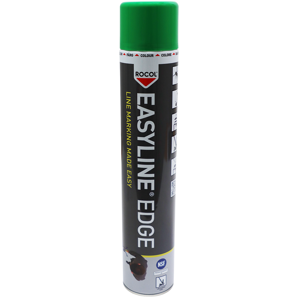 "MARKING PAINT  GREEN 750ML ROCOL - EASYLINE EDGE (LINE LAYOUT SPRAY)"