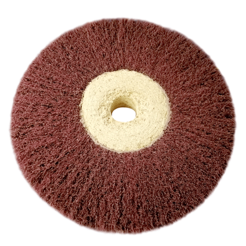 "SCOTCH BRITE WHEEL 150X25X22MM MED - MEDIUM FLEECE WHEEL (22MM BORE)"