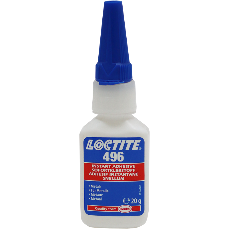 "SUPERGLUE  20G METAL 496 LOCTITE - FOR METALS, PLASTIC, RUBBER"