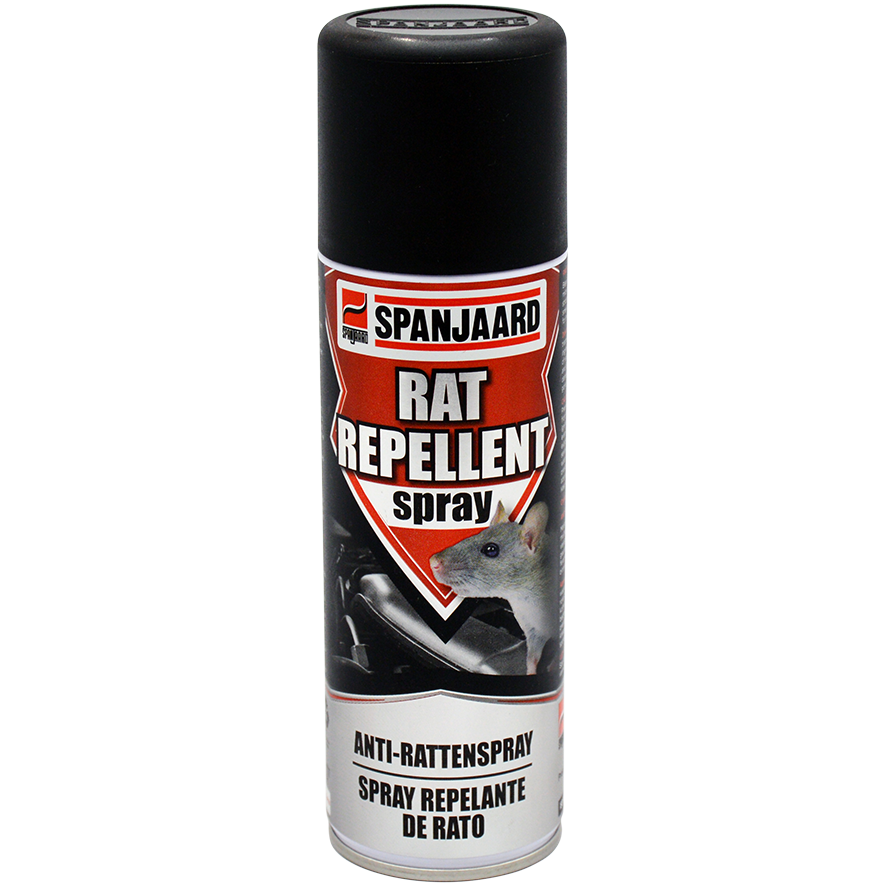 "RAT REPELLENT SPRAY 200ML SPANJAARD - PREVENTS RODENT DAMAGE TO PARTS"