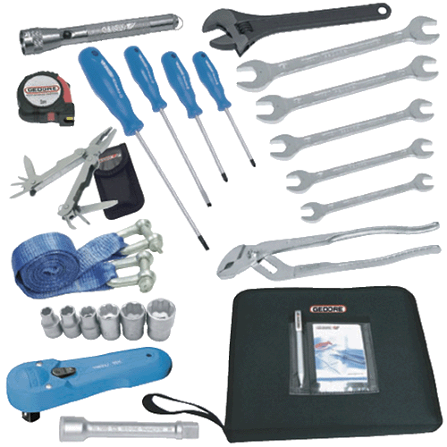 "TOOL KIT - MOTORIST 502 GEDORE - TOOL KIT MOTORIST 502"