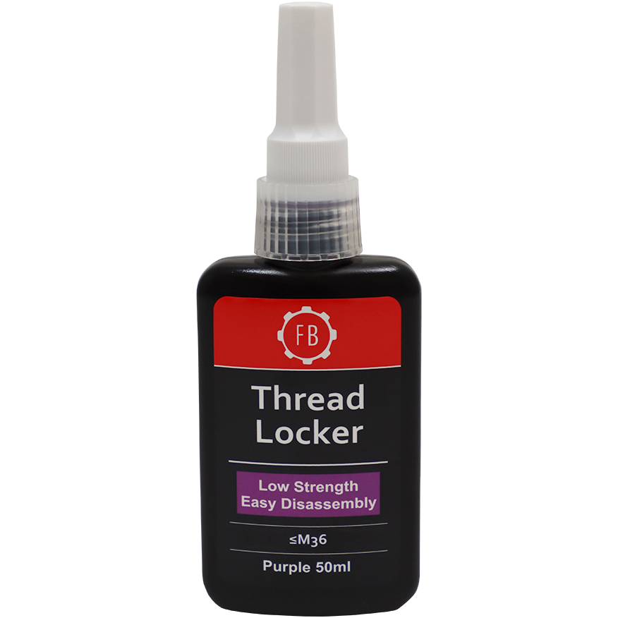 "THREADLOCKER LOW  50ML  FB - LOW STRENGTH - EASILY REMOVABLE"