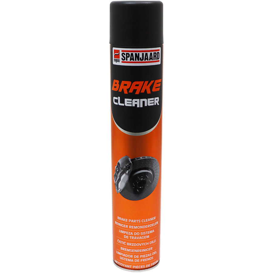 "BRAKE CLEANER  840ML SPRAY SPANJAARD - REMOVES BRAKE DUST, GREASE & OIL"
