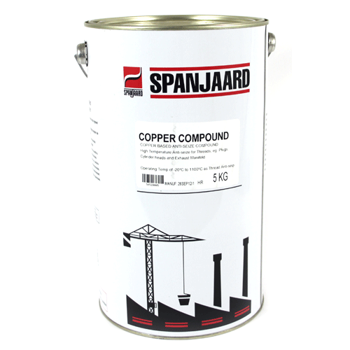 "ANTI-SEIZE COPPER COMPOUND  5KG  SPA - COPPER SLIP THREAD PASTE (MILD STEEL)"