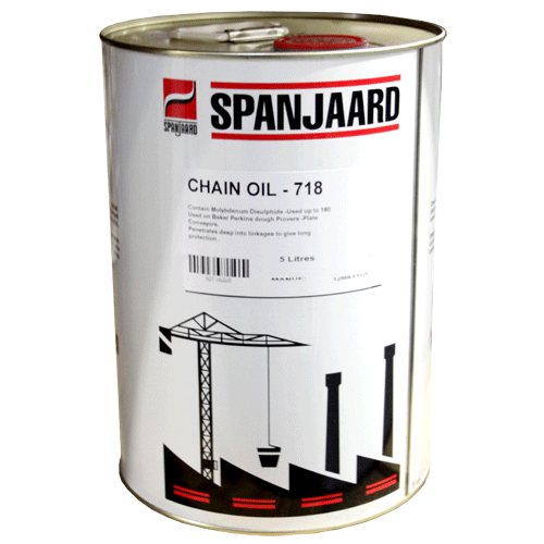 "CHAIN LUBE OIL 718  5LTR  SPA - CHAIN OIL FOR EXTREME PRESSURE"