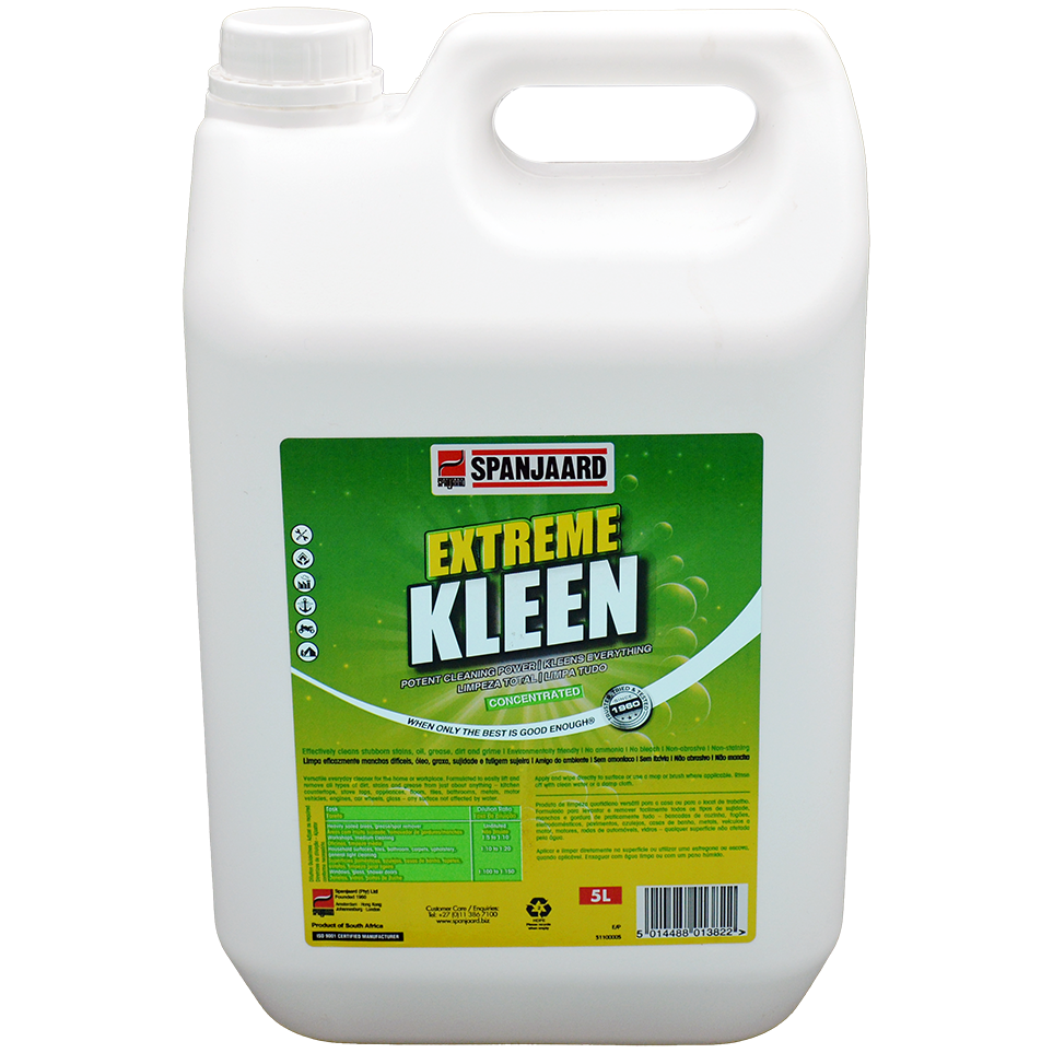 DESCETE　5L CLEANER G/P EXTREME KLEEN 5 LTR SPA - GENERAL PURPOSE DETERGENT