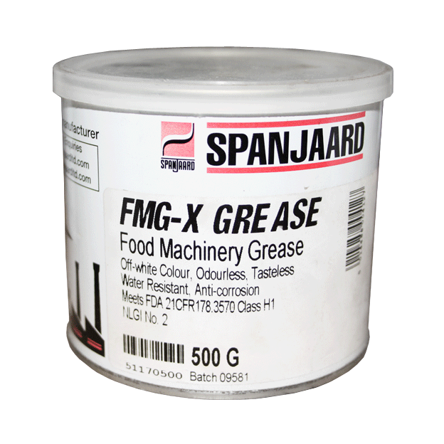 "GREASE  MPG FOOD\/G   500G TIN  SPA - FMG-X MULTI-PURPOSE  (-20\u00b0C TO 160\u00b0C)"