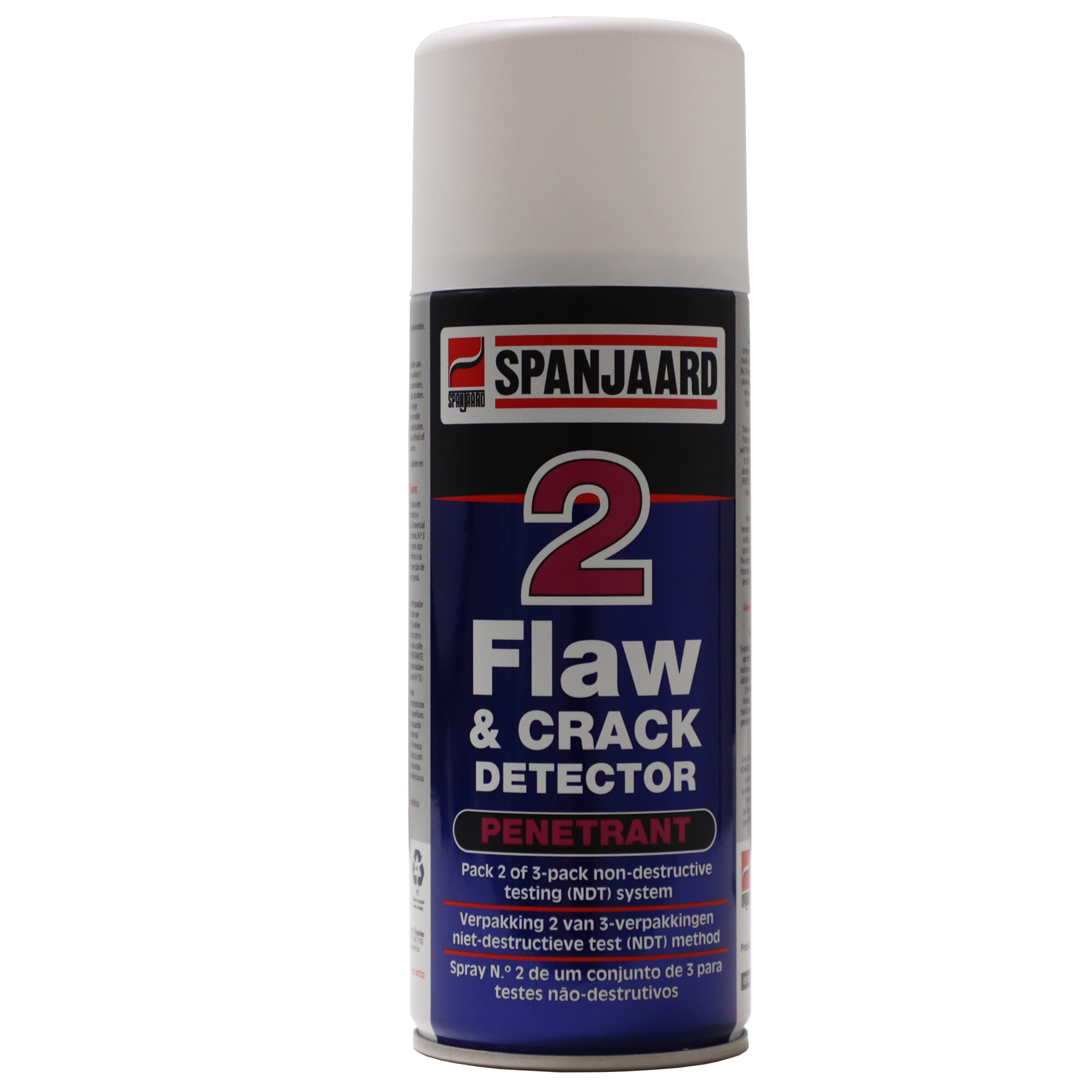 "FLAW DETECTOR #2 PENETRANT 300ML SPA - METAL FLAW FINDER NO2 DYE"