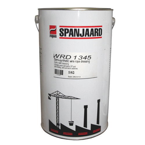 "GREASE  WIRE ROPE   5KG TIN 1345 SPA - WIRE ROPE DRESSING (WATER RESISTANT)"