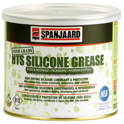 "GREASE  SILICONE FG HT 500G TIN SPA - FOOD GRADE -  HIGH TEMP (HTS)"