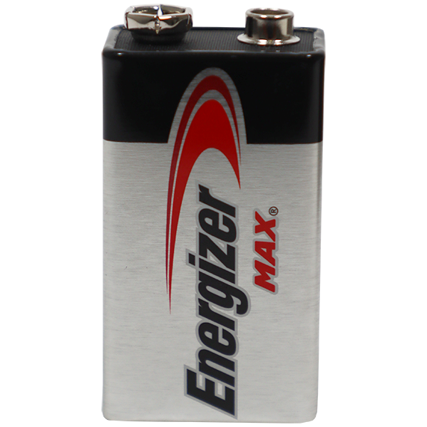 "BATTERY  9V-AL ENERGIZER - NON- RECHARGEABLE - SOLD LOOSE"