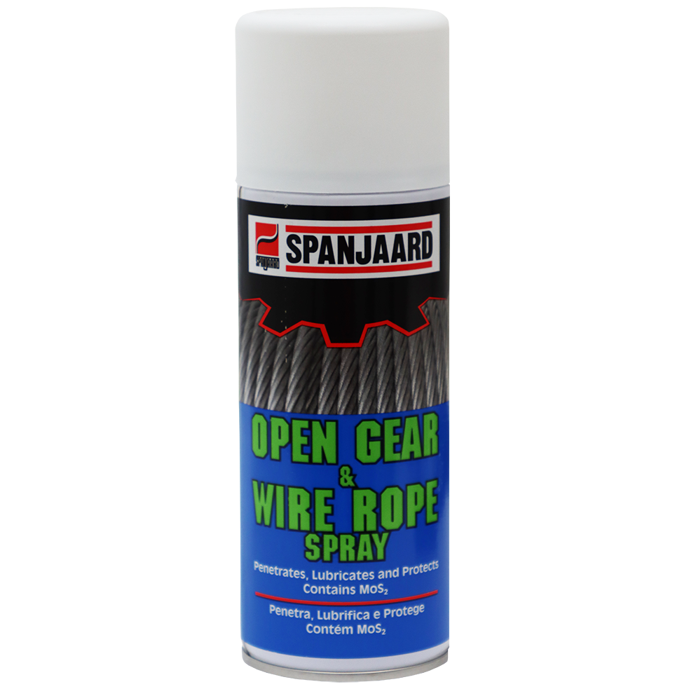 "GREASE  OPEN GEAR  350ML SPRAY  SPA - OPEN GEAR & WIRE ROPE (-20\u00b0C TO 160\u00b0C)"