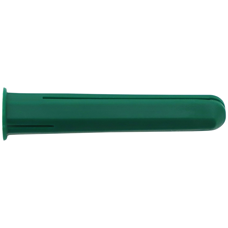 "MASONRY WALL PLUG 10X55MM POLY GREEN - DRILL 9MM - SCREW SIZE 8.0MM PLUG FIT"