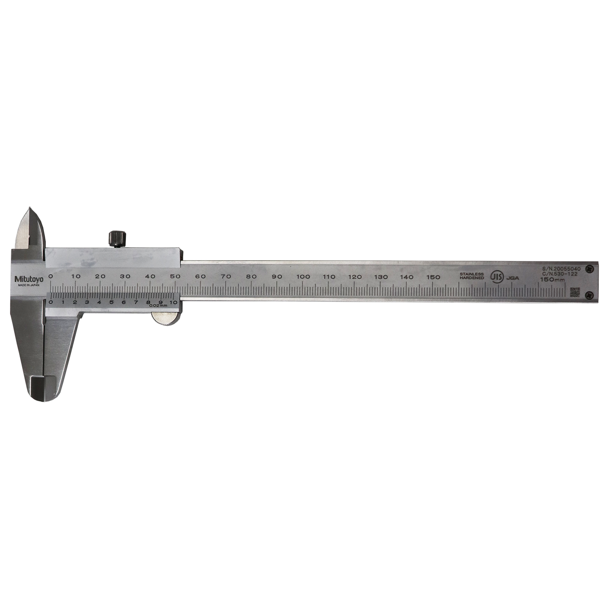 "VERNIER   150MM S\/S METRIC MITUTOYO - PROFESSIONAL - GRAD.0.02MM"
