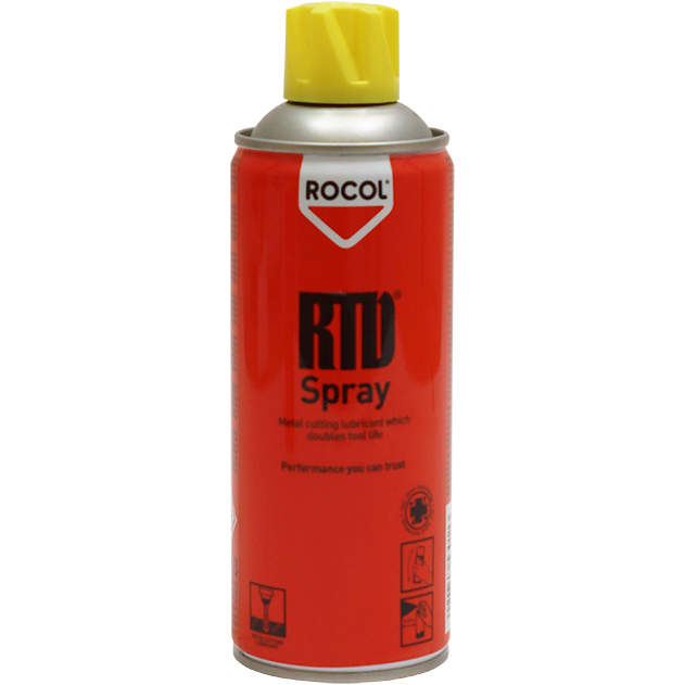"CUTTING FLUID  400ML SPRAY ROCOL RTD - FOR ALL METALS"