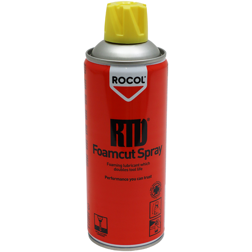 "CUTTING FLUID  300ML SPRAY ROCOL RTD - FOAM CUTTING SPRAY FOR ALL METALS"