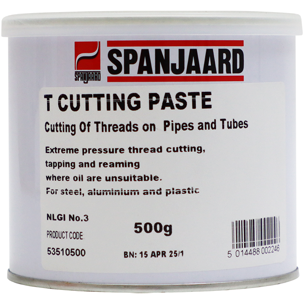 "CUTTING PASTE  500G TIN SPANJAARD - \"T\" CUTTING COMPOUND FOR ALL METALS"