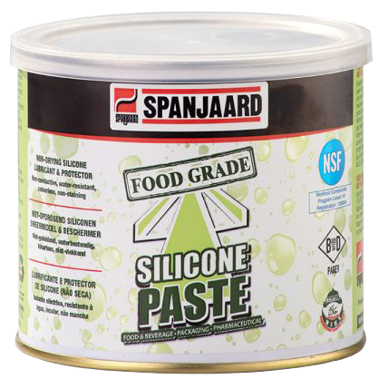 "SILICONE PASTE FOOD\/G  500G TIN  SPA - LUBE & MOULD RELEASE - PLASTIC \/ RUBBER"