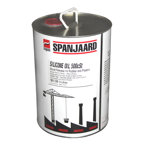 "SILICONE OIL  5LTR  500cSt    SPA - LUBE & MOULD RELEASE - PLASTIC \/ RUBBER"