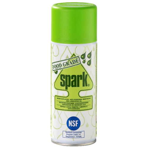 "MULTI-PURPOSE LUBE FG SPRAY 400ML SPARK - FOOD GRADE - SILICONE FREE"