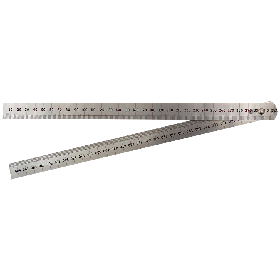 "RULER FOLDING STEEL 600MM ROSS - STEEL 2 FOLD (ENGINEERS)"