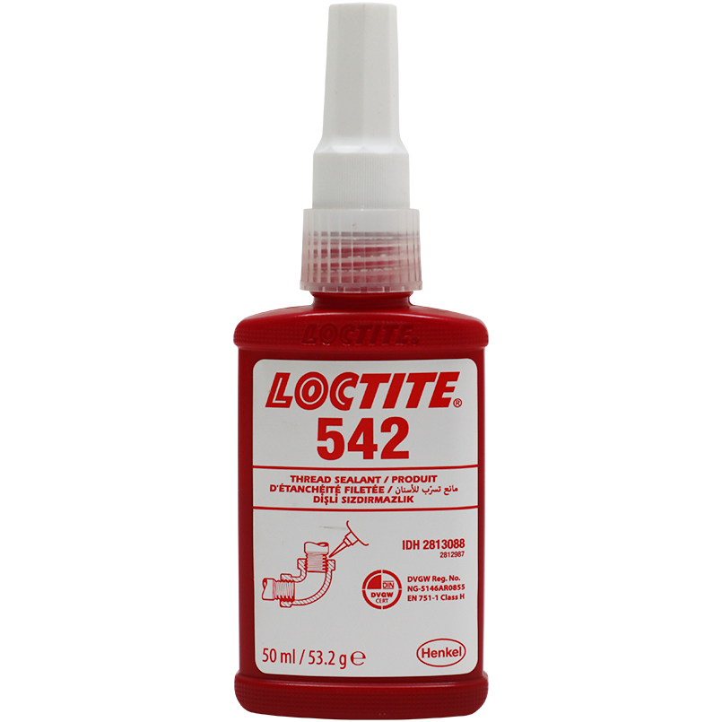 "PIPE THREAD SEALANT HYD  50ML 542 LOC - FOR HYDRAULIC PIPES"