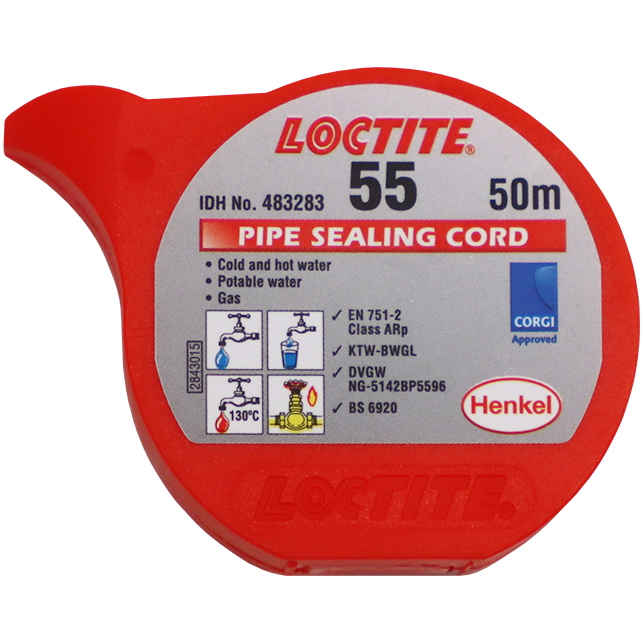 "LO THREADSEAL CORD 50MTR  LOC - THREAD SEAL TAPE (GAS APPROVED)"