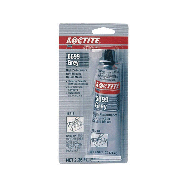 "GASKET MAKER  GREY   70ML  5699 LOC - HIGH HEAT RTV (200\u00b0 C)"