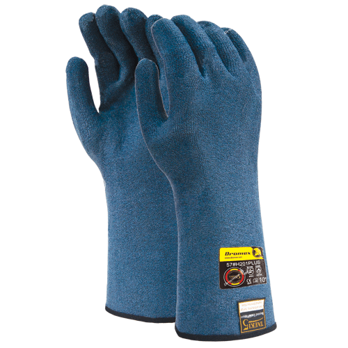 "GLOVE CHEMICAL CUT&HEAT SIZE 9 DRO - TEAKI5. EXTENDED CUFF. WASHABLE"