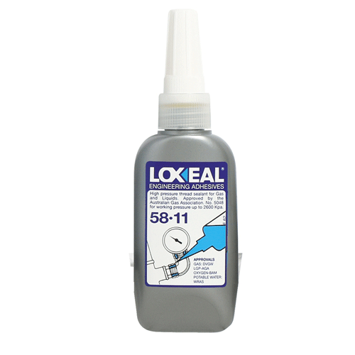 "PIPE THREAD SEALANT S\/S   50ML LOXEAL - FOR STAINLESS STEEL PIPES & FITTINGS"