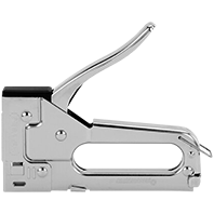"STAPLE GUN  MEDIUM DUTY   STAN - SOLID STEEL A-TYPE L\/D STAPLES"
