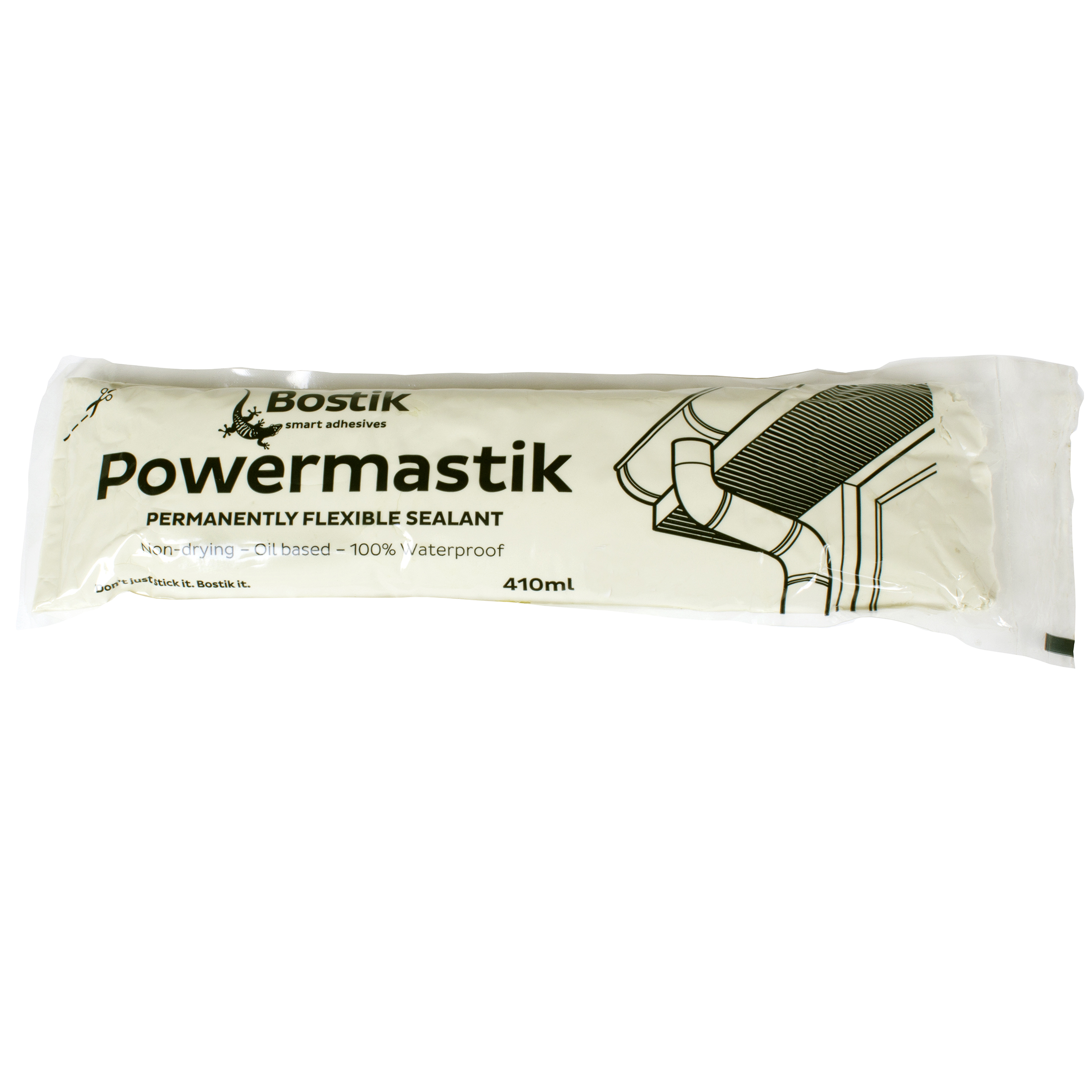 "BOSTIK W\/PROOF SEALANT WHITE 410ML - POWERMASTIK CELLO (WATERPROOF)"
