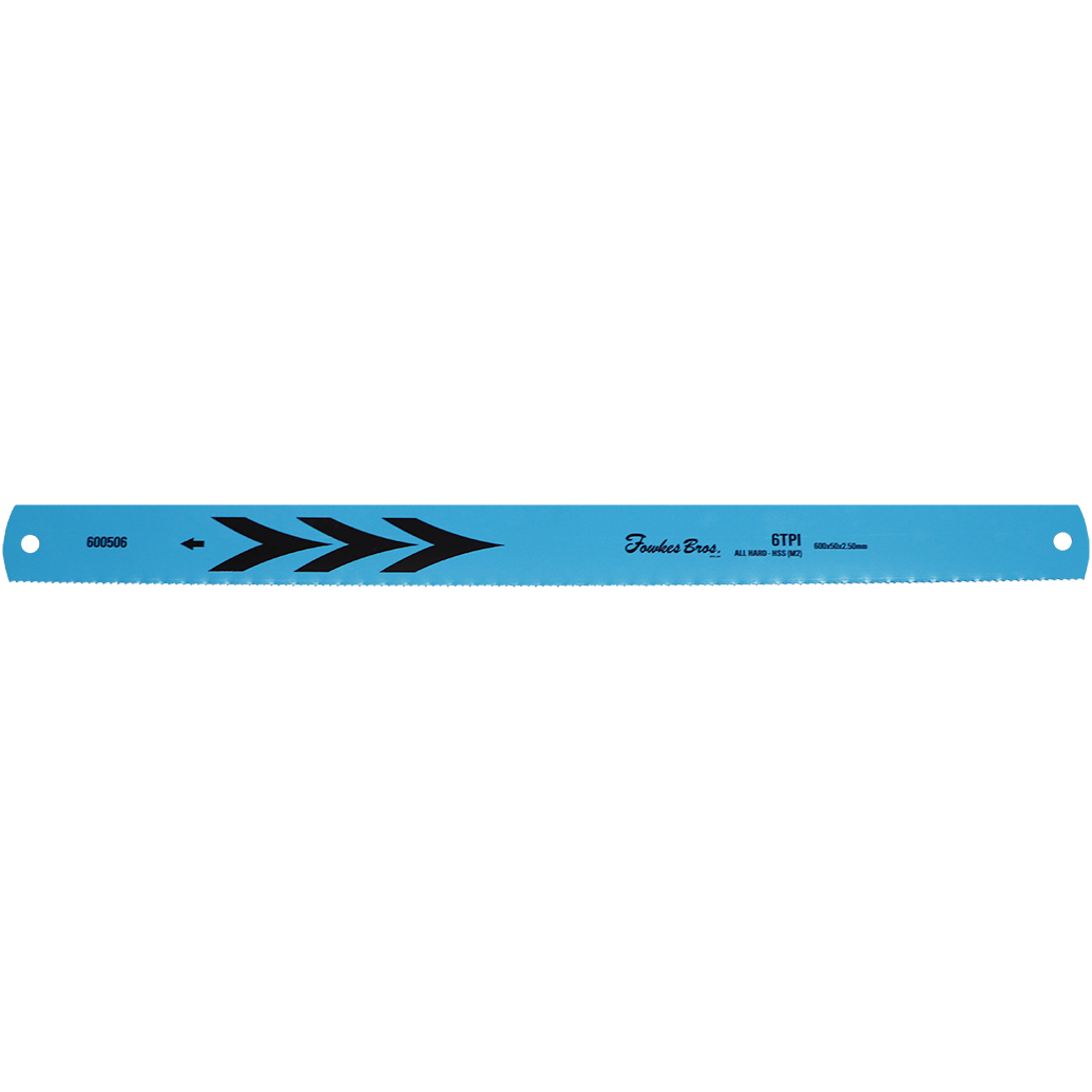 "BL POWER SAW 600 X 50MM     6TPI - POWER HACKSAW BLADE 600 X 50 X 2.50"