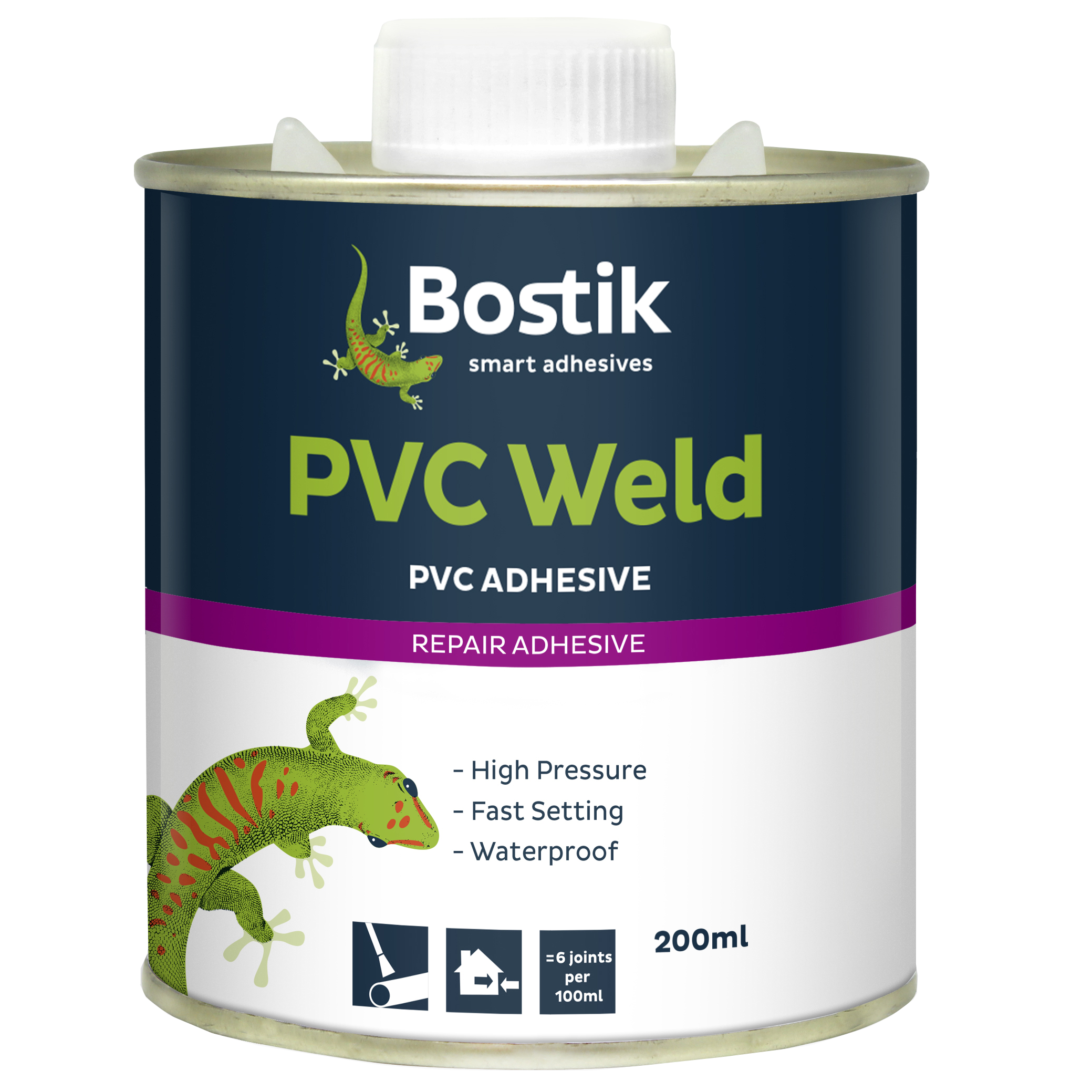 PVC WELD 200ML TIN BOSTIK - HIGH PRESSURE | Fowkes Bros