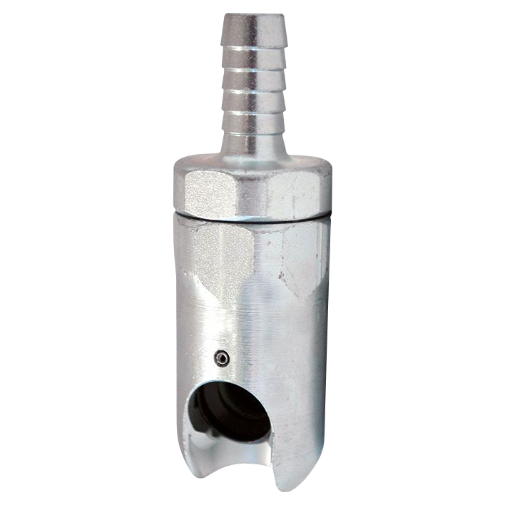 "AIR FITT CONNECTOR  6MM HOSE E\/F  CP - DWS - EASY FLOW HOSE COUPLER"