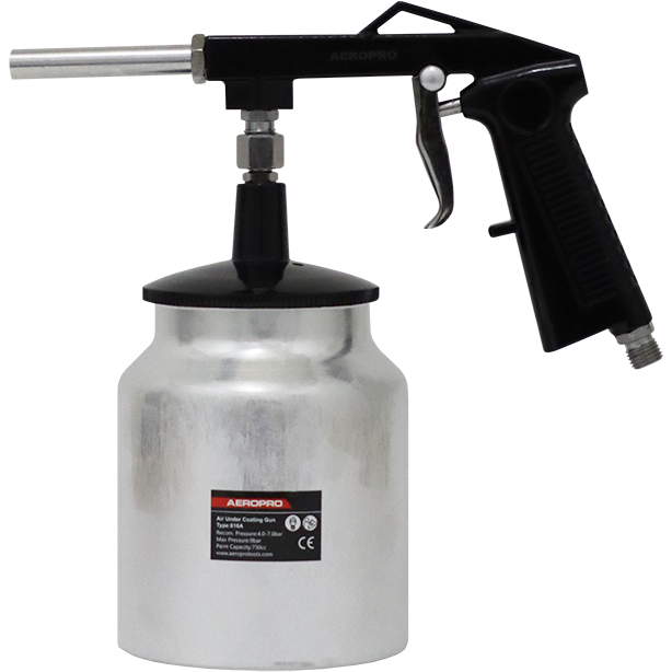 "SPRAY GUN UNDERCOATING AEROPRO - 750CC - 9.0 BAR MAX SUCTION FEED"